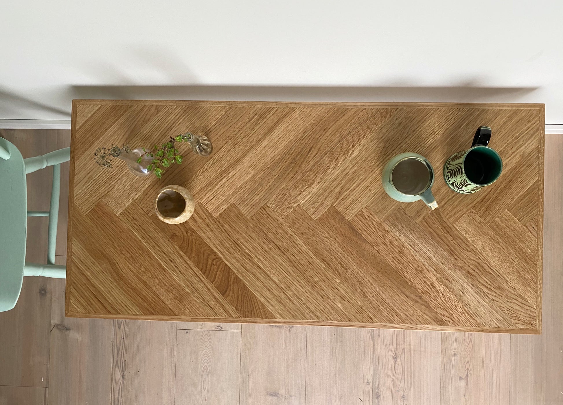 Sildebensbord - sofabord